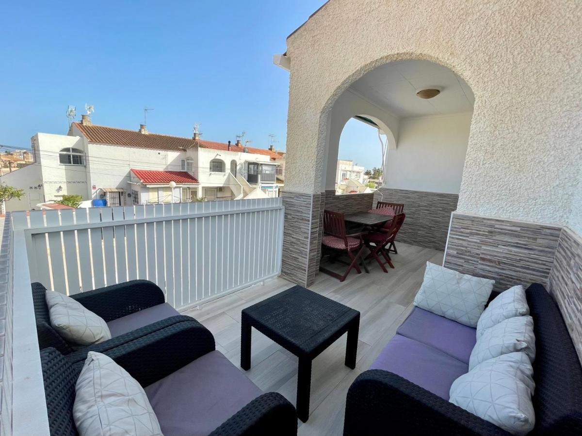 Casa Con Jardin Y Terraza 3 Dormitorios Los Alcázares Eksteriør bilde